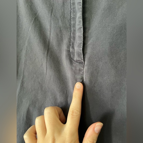 Talbots Stretch Cotton Capris in Blue With Folded Cuffs Women’s Size 14 - Picture 14 of 14